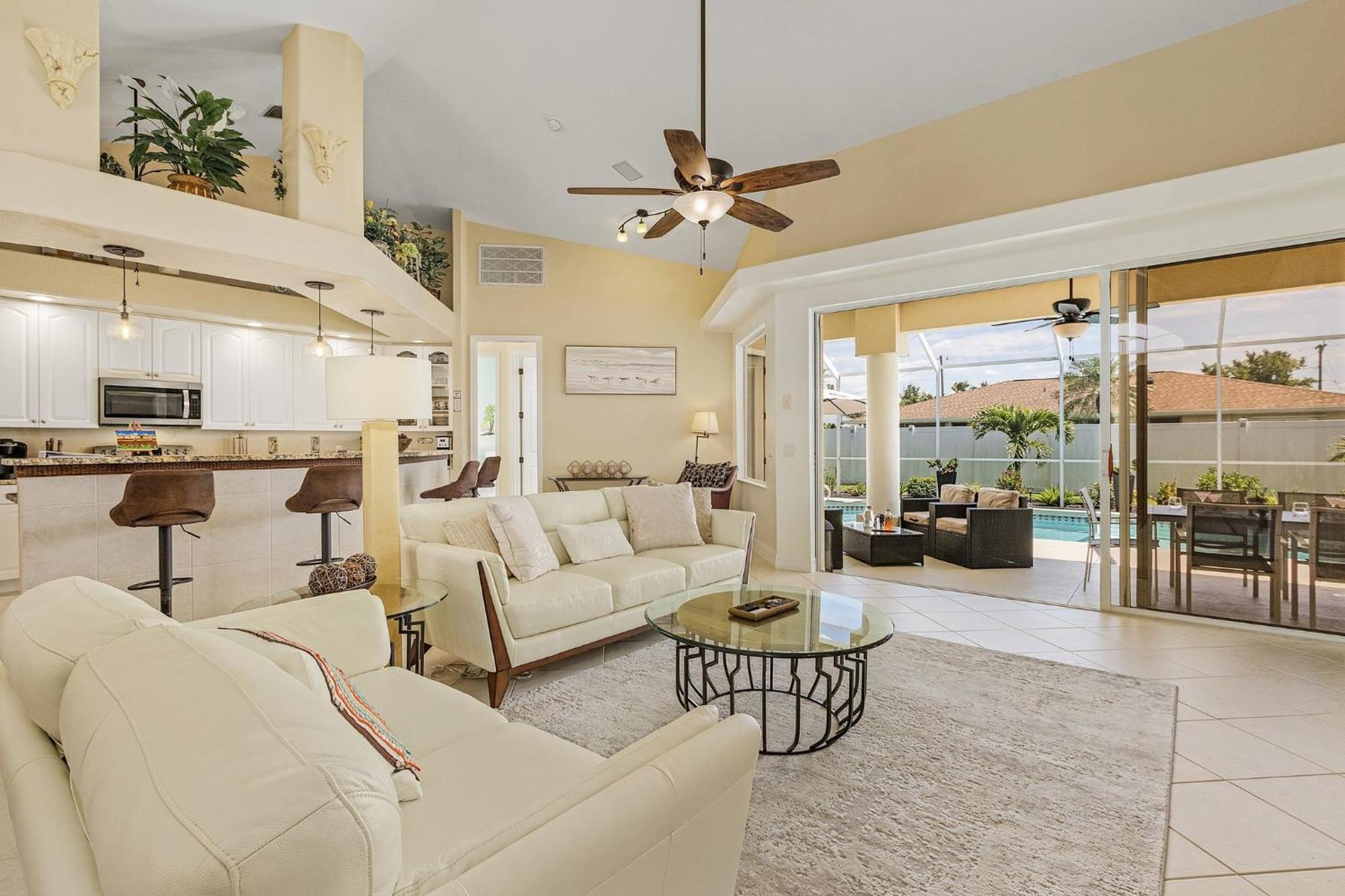 Villa-Haze, Lots Of Privacy, Solar & Electric Heated Pool And Spa Cape Coral Exterior foto